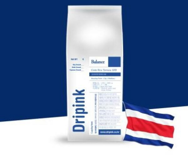 아트박스/드립핑크 드립핑크 갓볶은 코스타리카 따라쥬 SHB 원두커피 1kg, 드립분쇄, 핸드드립, 1개