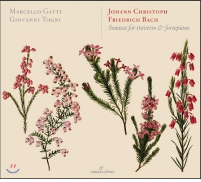 [CD] Marcello Gatti 요한 크리스토프 프리드리히 바흐: 플루트 소나타집 (J.C.F.Bach: Sonatas for Transverse Flu...
