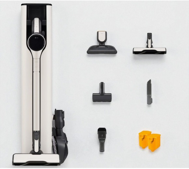 LG전자 코드제로 오브제컬렉션 스틱 무선 청소기, AX958BWE/흡입+스팀, 카밍 베이지