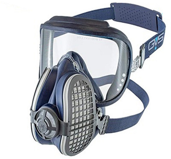 일립스 SPR405 고글일체형 방진마스크 (P100/대형), 1개