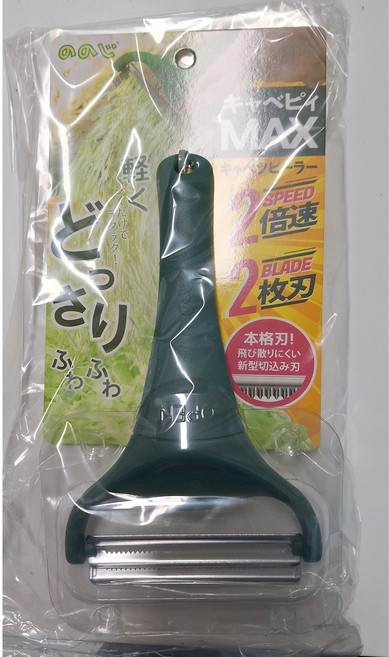 양배추 채칼 일본 노노지 정품 양배추 슬라이서, 1개, 노노지 그린