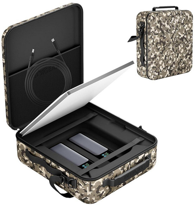 바바렌 스타링크 미니 여행용 케이스 용 방수 케이스, 사막 카모플라주
