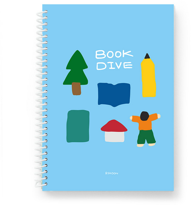 리훈 책쏙 초등 독서기록장 어린이 독서록 초등학생 독서노트훈 책쏙 초등 독서기록장 어린이 독서록 초등학생 독서노트, 4.고학년_스카이(R032)