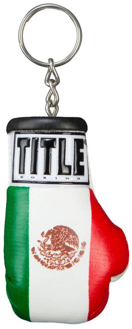 타이틀 복싱 글러브 키링 열쇠고리