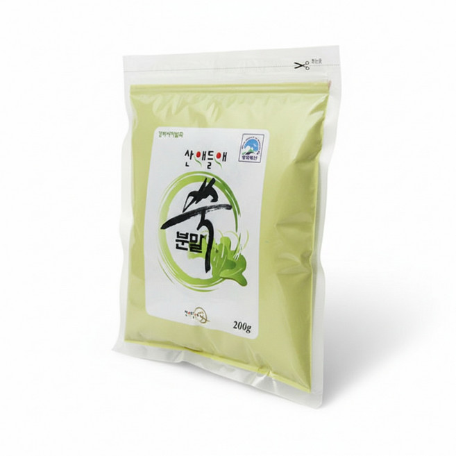 사자발쑥분말200g 쑥차 쑥팩 쑥밥 쑥떡 /강화약쑥100%, 200g, 1개