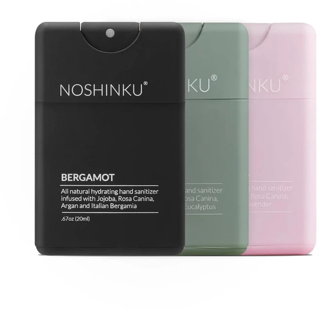 Noshinku 휴대용 손소독제 3종 디스커버리 세트 손세정제 - 쿠팡