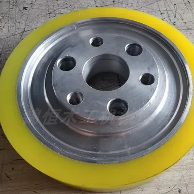 2 개/몫 AL 코어 4면 플레너 고무 휠 피드 롤러 플레인 플레닝 폴리우레탄 라운드, 04 140x25x30 flat