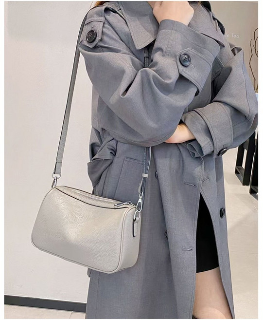 나이스나 소가죽 심플 여성 크로스백 ETC-88