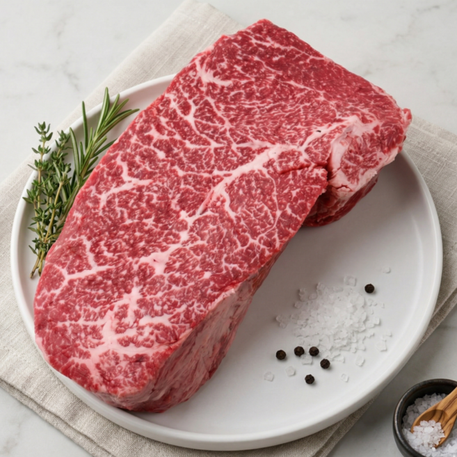 한우 1++ 우둔살 국거리용, 300g, 2개