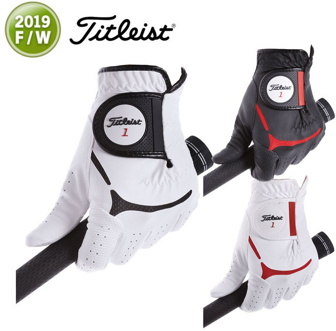 타이틀리스트 남성 골프 장갑 슈퍼 그립 (TG39) 21~26cm, 화이트