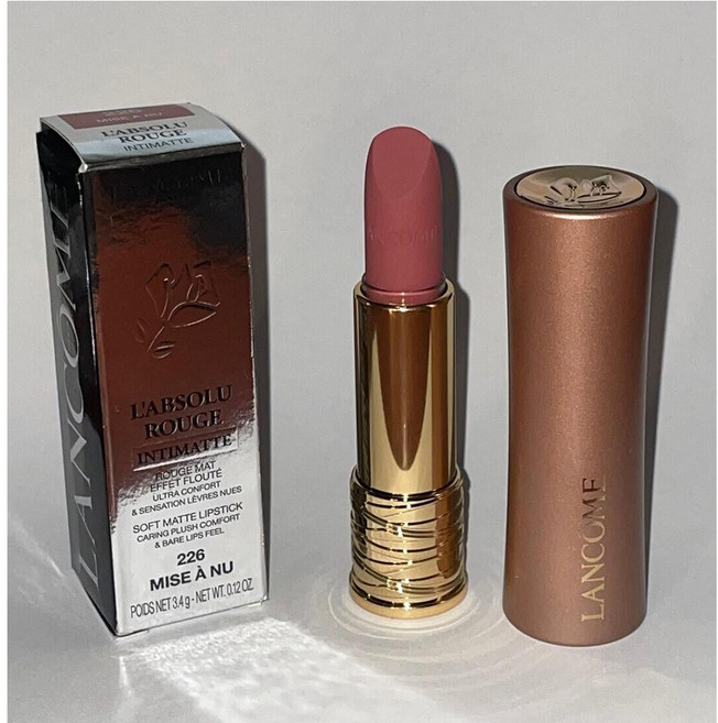 랑콤 압솔뤼 루즈 인티마뜨 (컬러선택), 1개, 135 Douce Chaleur, 3.4g