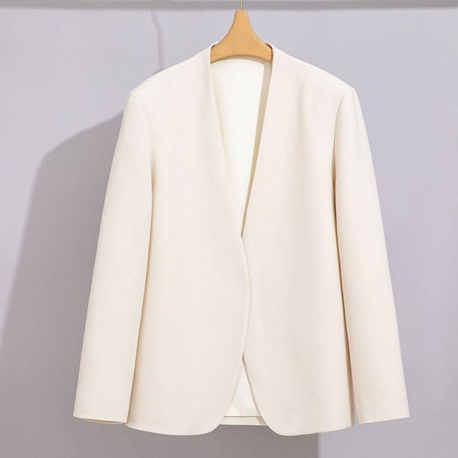【醋酸垂感】小西裝外套 女西裝 西服外套 休閒西裝 職業西裝 春秋外套 高級感垂墜 百搭通勤 春秋新款