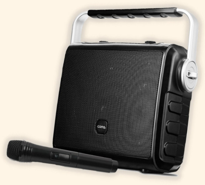 (수담스토어) 소리큰 휴대용 스피커 마이크있는 블루투스 무선스피커 50W