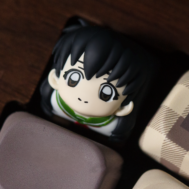 이누야사 캐릭터 기계식 키보드 3D 키캡 (SA), 1개, 가영