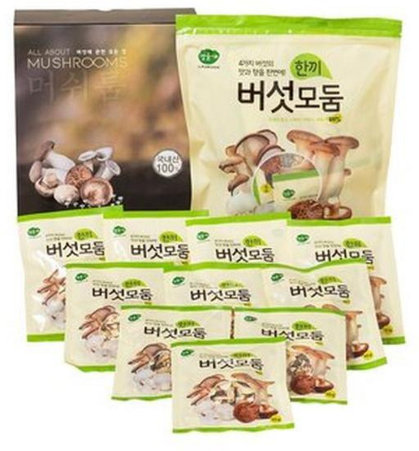 [코스트코] 일품채 모둠 한끼 버섯 10g x 10 634996, 10개
