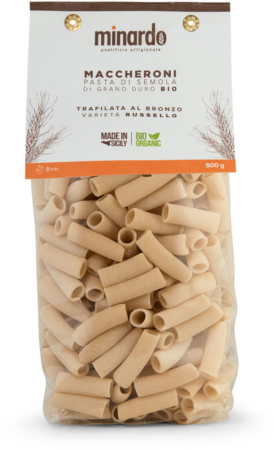 파스티피치오 미나르도 유기농 푸실리 파스타 500g (Pastificio Minardo Organic Fusilli Pasta), 1개