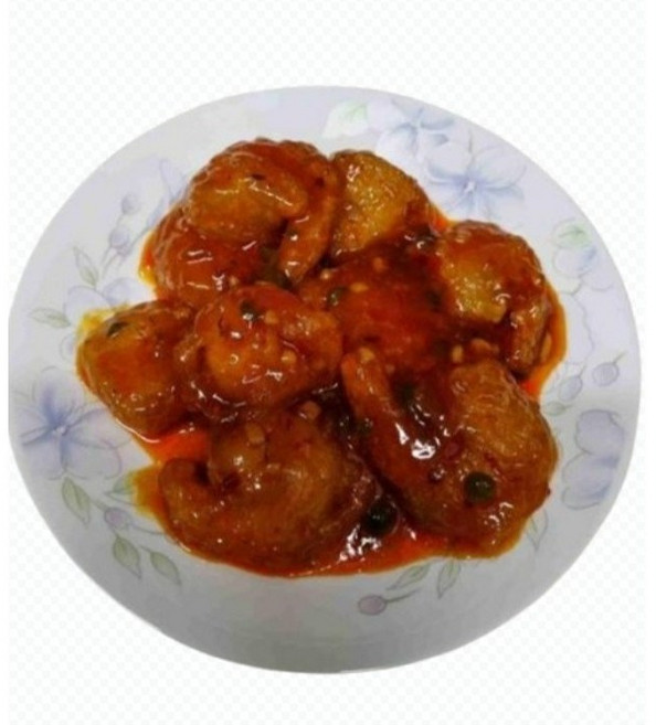 [조선호텔] 새우튀김에착붙은매콤함 칠리새우 500g 가정에서즐기는호텔의요리 새콤달콤한중화식새우튀김, 1개