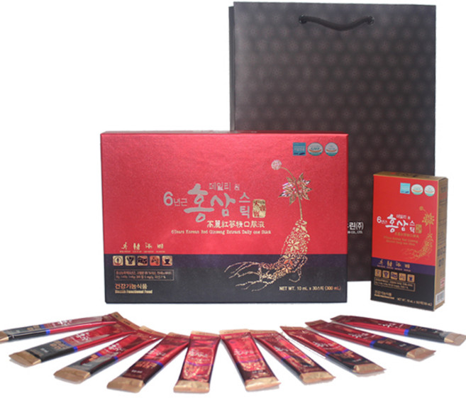 6년근 데일리원 홍삼스틱, 120개