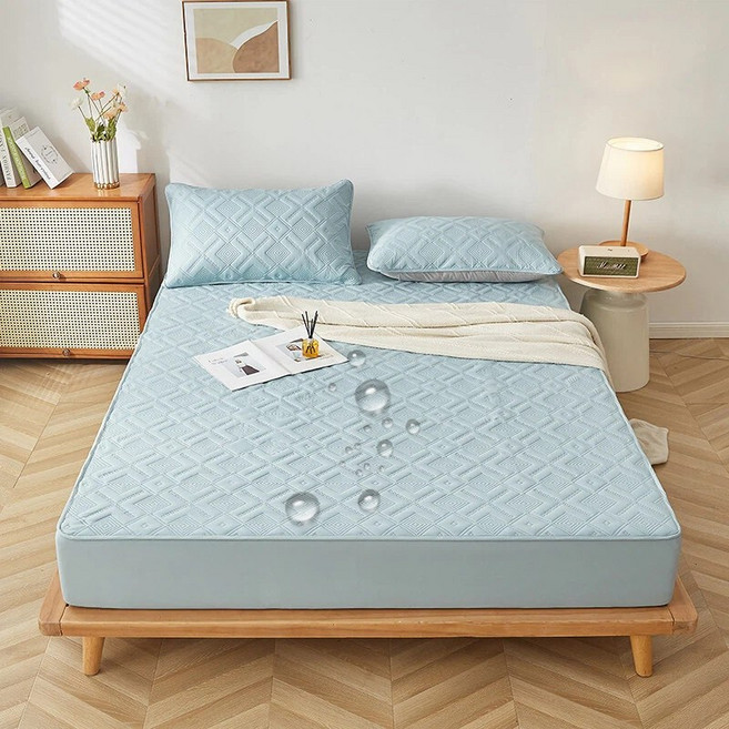 사계절 방수 방뇨 침대시트 통기성 매트보호커버