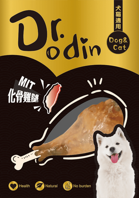 Dr.Odin化骨鮮嫩雞腿 台灣製 寵物零食 犬貓皆可食 高蛋白低脂健康點心, 1個, 鮮食