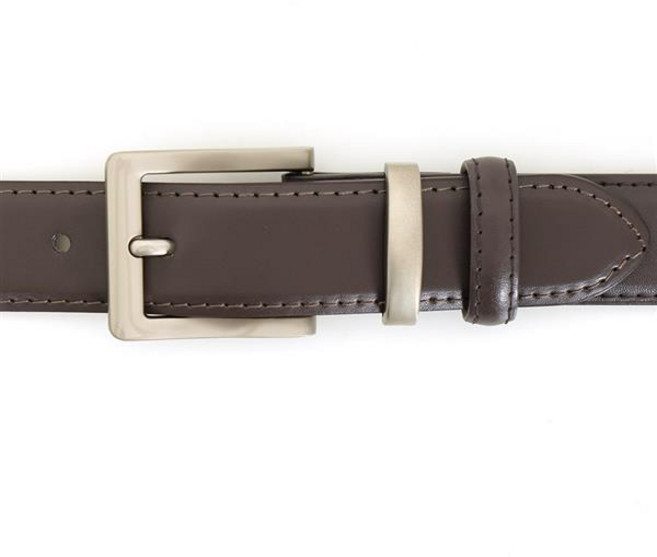 미니포커스 소가죽 남성 수동 슬림 벨트 212