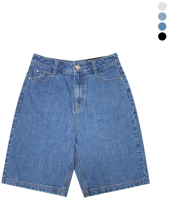 닉스 NIX 여) 코튼 컬러 워싱 5부 버뮤다(FNQMDDH550M)