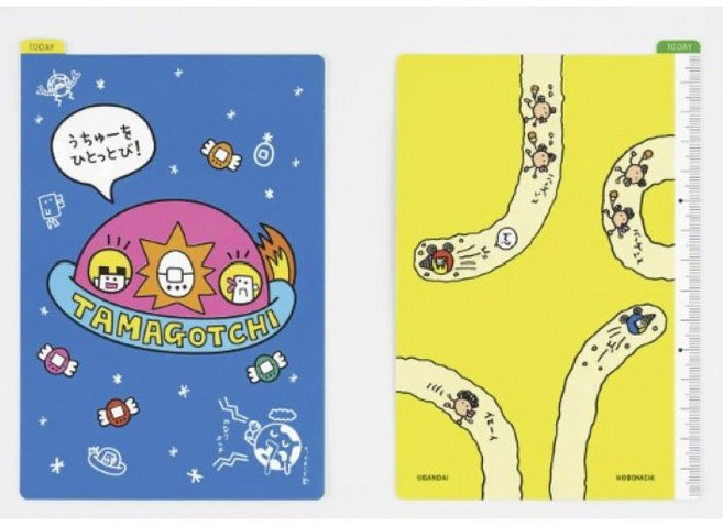 국내당일발송)호보니치 다마고치 책받침 2026 테쵸 연필보드 펜슬보드, A6(오리지널)