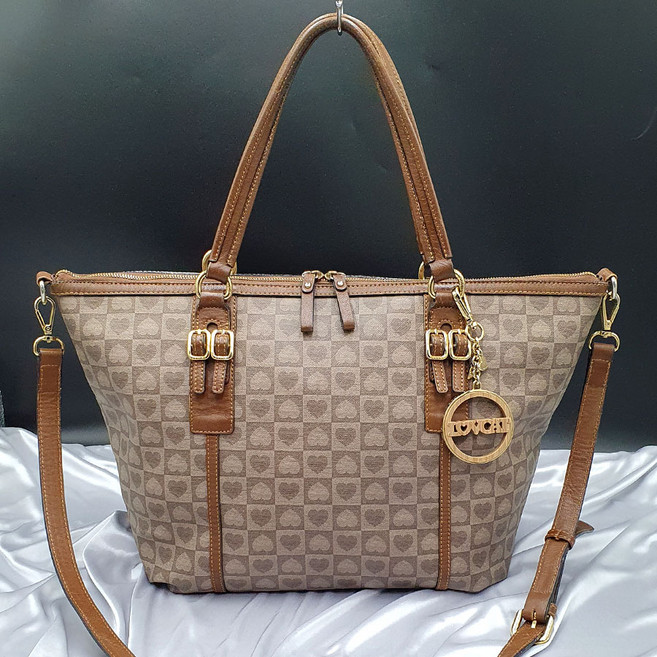 러브캣 팬던트장식 서류가방 숄더백 쇼퍼백 가방 은피아노