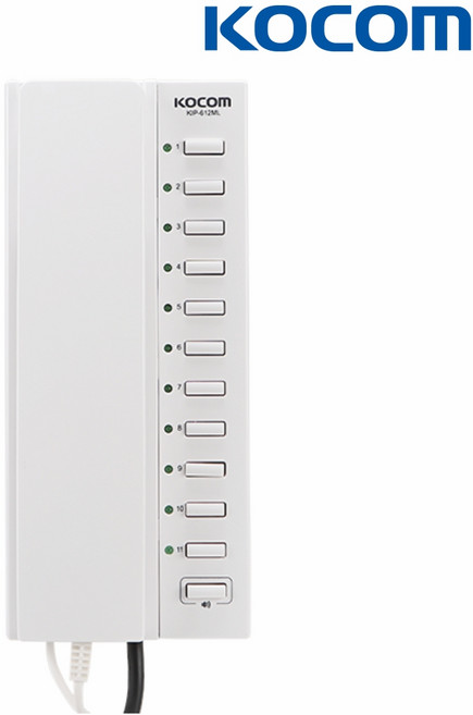 인터폰 KIP-612ML 모기 11회로 정류기 별도 코콤