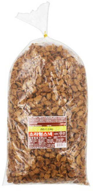 대용량 업소용 소라형 과자 스낵 2.1kg 옛날과자, 1개