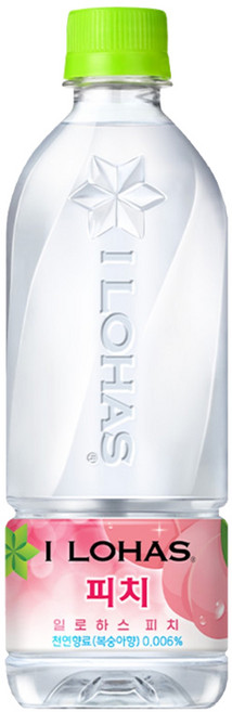 이로하스 혼합음료 복숭아맛, 540ml, 10개