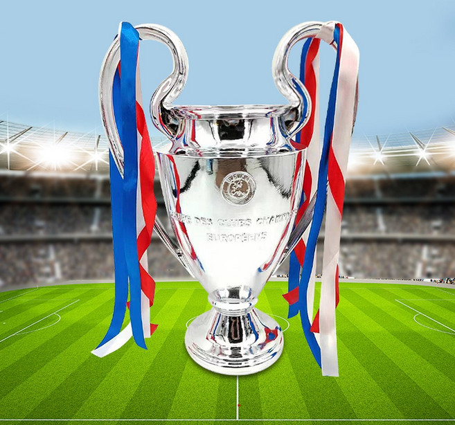 프리미어리그 트로피 맨시티 32cm 리본 챔스 축덕 시티, 챔피언스리그 32cm 리본 선물 맨시티 첫 우승, 1개