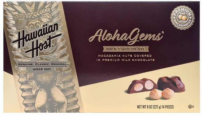 하와이안 호스트 마카다미아 초콜릿 227g x 1개 하와이 밀크초콜릿 초코볼 코스트코