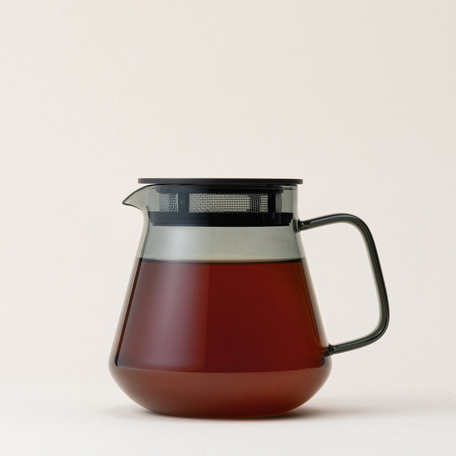 하리오 COLORS 티 & 커피 서버 HCT-600-GR, 그레이, 600ml, 1개