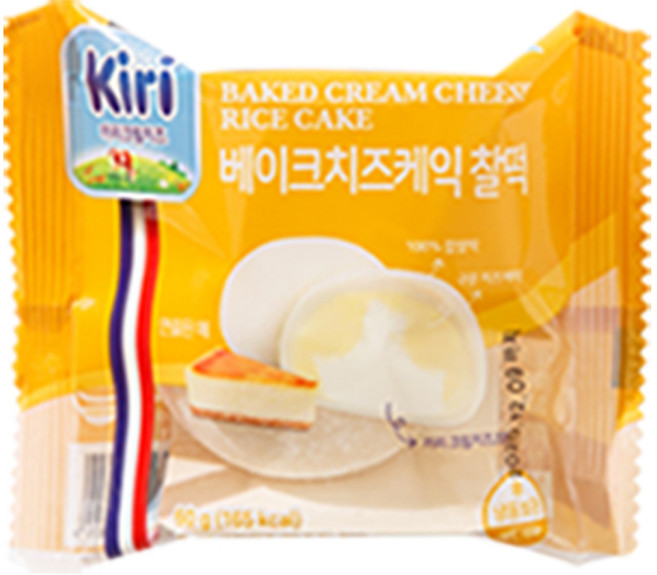 [끼리] 크림치즈 찰떡 베이크 치즈케익, 1개, 60g