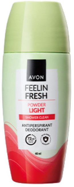 AVON雅芳 制汗體香劑-清新爽身, 1個, 40ml