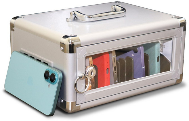 고부기 휴대폰 보관함 스마트폰감옥 금욕상자 벽걸이형 수납함 학원 사무실 시험장용