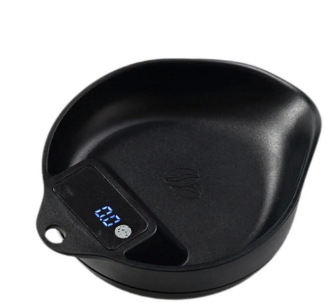 커피 콩 스케일 계량 도구 정확한 미끄럼 방지 저울 카페 상점 전자 트레이, 1개, Color: 3. 검정색