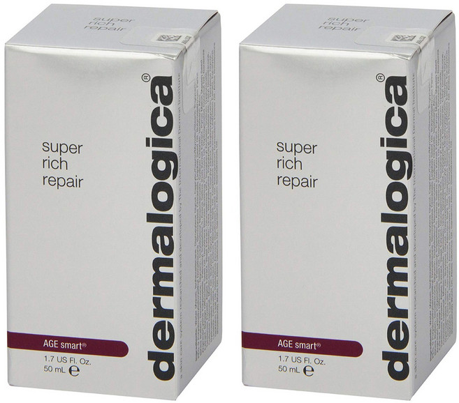 더말로지카 슈퍼 리치 리페어 에이지 스마트 크림, 2개, 50ml