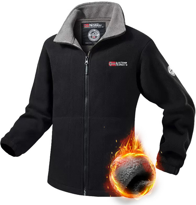 린보 남성 후리스 자켓 플리스 기모 양털 집업 자켓 아우터