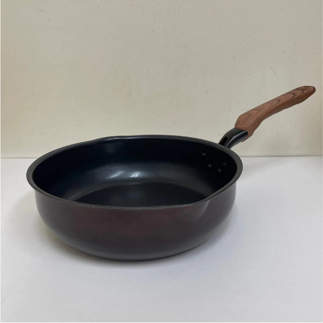日本製 和樂亭 絢 深型不沾炒鍋 26cm/28cm/30cm/32cm 電磁爐適用, 1個