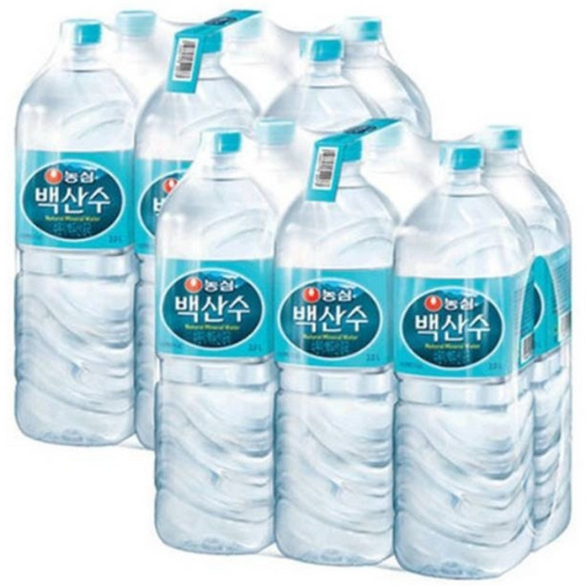 농심 백두산 백산수 생수 2L x 12병, 12개