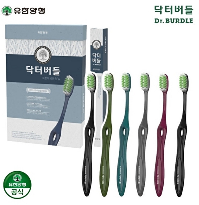 닥터버들 복합미세모 칫솔, 6개입, 1개