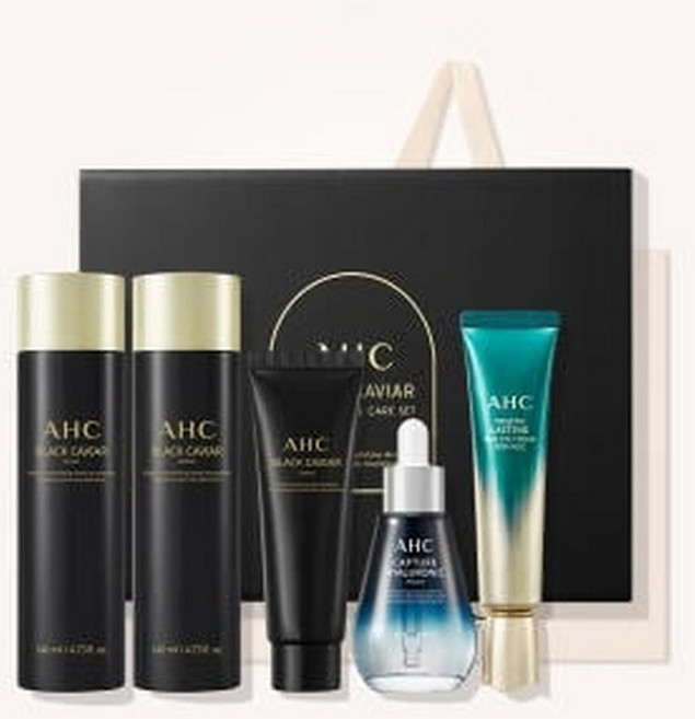 카버코리아 AHC 블랙 캐비어 5종세트, 4세트