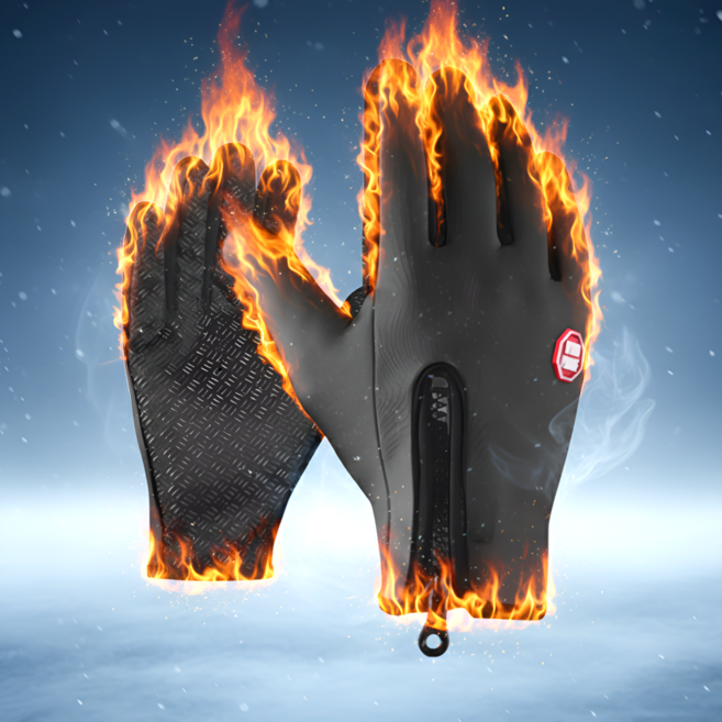 사각마켓 혹한기 남성용 스마트폰터치 기모 방한 장갑