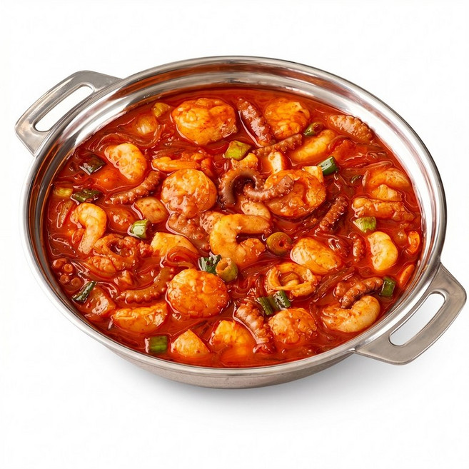 고른 부산식 조방낙지 낙곱새 캠핑음식 740g, 1개