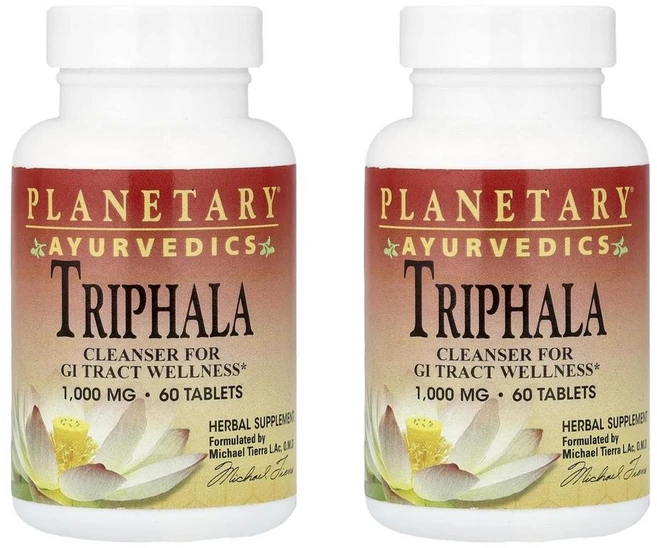 플래네터리 허벌스 아유르베딕 트리팔라 Planetary Herbals Ayurvedics Triphala 60정, 2개 - 쿠팡