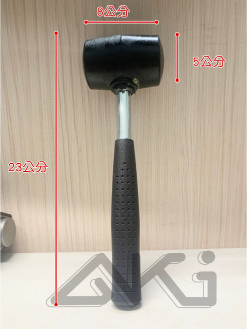 AKI 汽車隔音 橡膠槌 黑色 200克, 1個