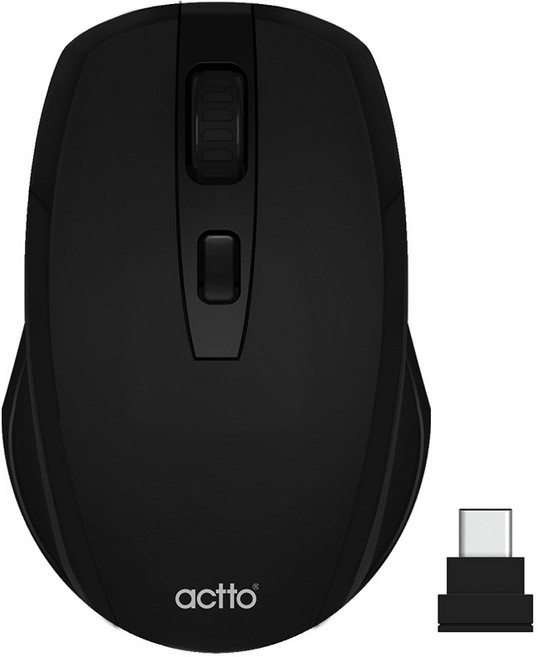 엑토 C타입 노트북 스마트폰 저소음 무선 마우스 MSC-227, 1 COLOR(단색) 1개