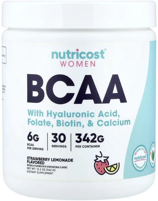 새해 첫좋은선물 Nutricost Women BCAA 딸기 레모네이드 342g(12.2oz) 제대로 할인합니다, NutricostWomenBCAA딸기레모네이드342g1, 342g, 1개 - 쿠팡